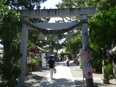 森戸大明神(森戸神社)の鳥居