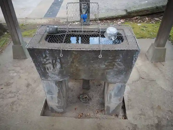 桜川御嶽神社(上板橋御嶽神社)の手水舎