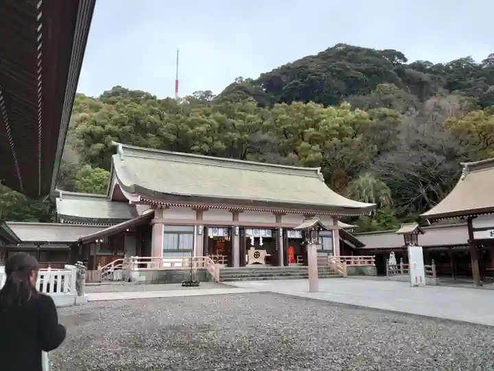 照國神社の本殿・本堂