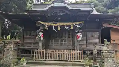川尻八幡宮の本殿・本堂