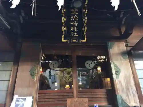 小野照崎神社の本殿・本堂