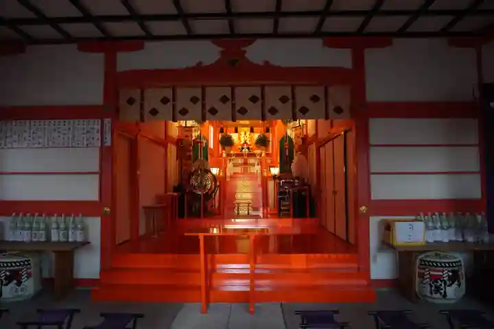四宮神社の本殿・本堂