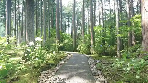 古峯神社の庭園