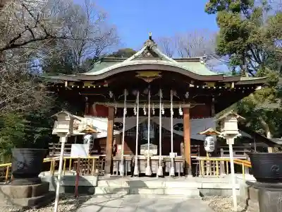 鎮守氷川神社の本殿・本堂