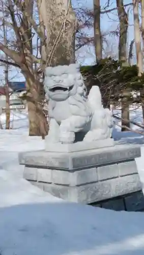 遠別神社の狛犬