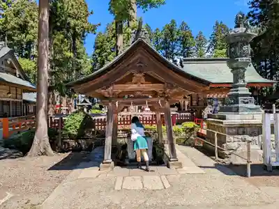 櫛引八幡宮の手水舎