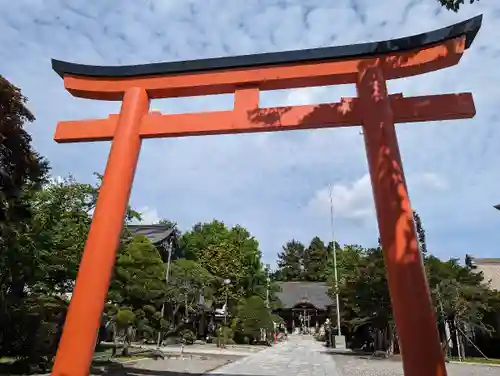 湯倉神社の鳥居