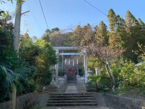 武社早尾神社の鳥居