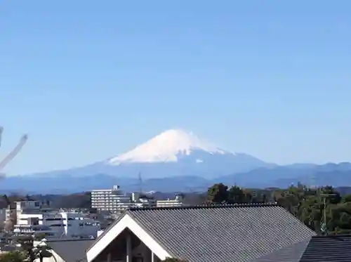 峰白山神社の景色