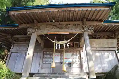 菅布禰神社の本殿・本堂