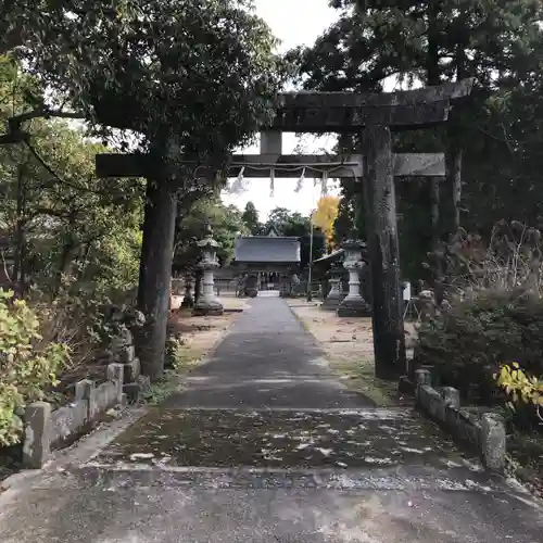 大神山神社本宮の鳥居