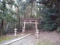 雁宮神社の鳥居