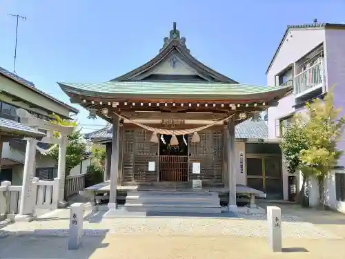 秋葉神社（六舗）の本殿・本堂