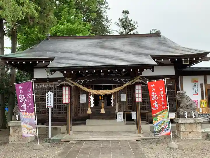 祖母井神社の本殿・本堂
