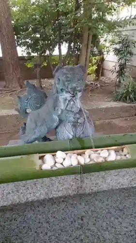 居木神社の手水