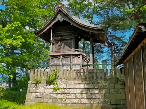 健御名方富命彦神別神社の本殿