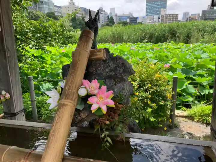 寛永寺不忍池弁天堂の手水舎