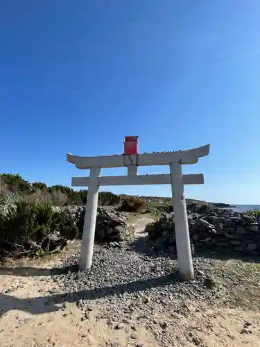 夢崎明神の鳥居