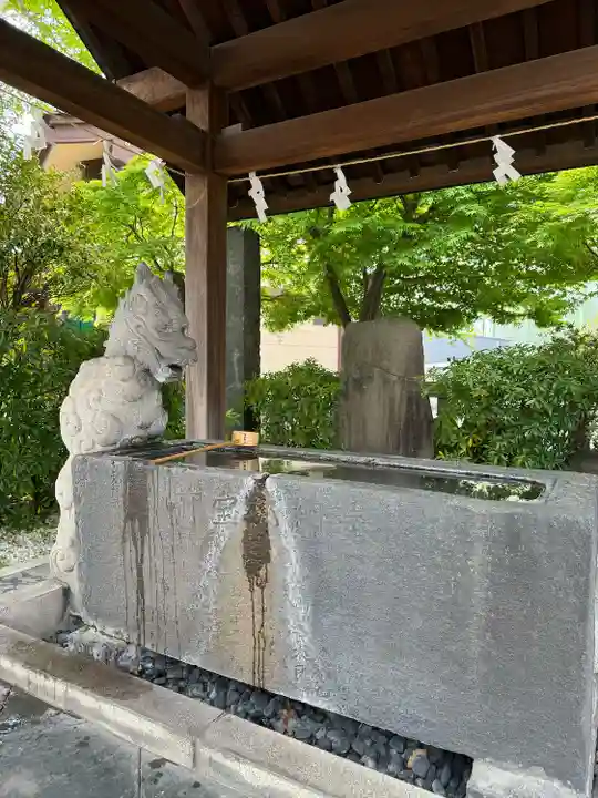 石濱神社の手水舎