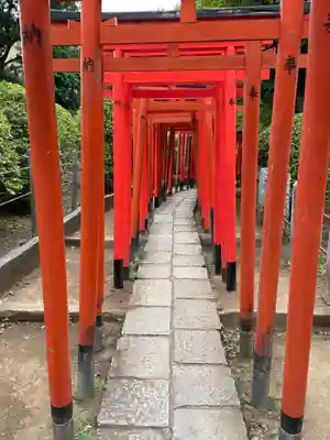 根津神社の鳥居