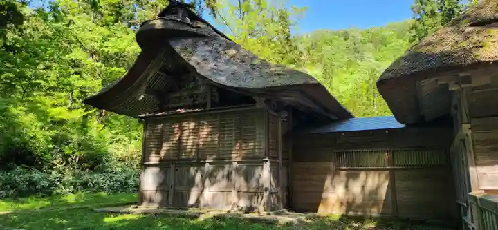 安久津八幡神社の本殿・本堂