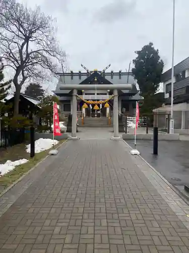 烈々布神社の鳥居