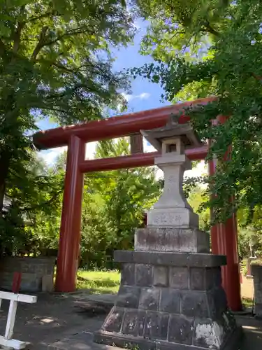 永山神社の鳥居