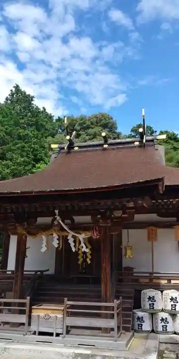 御上神社の本殿・本堂