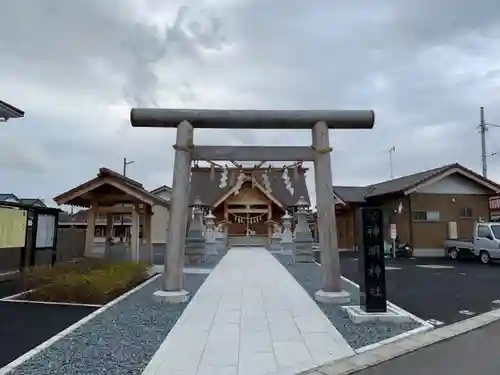 神明神社の鳥居