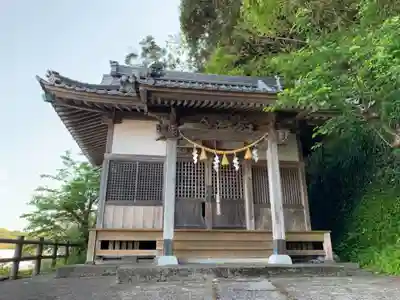 神明神社の本殿・本堂