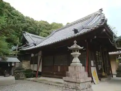 山口八幡社の本殿・本堂
