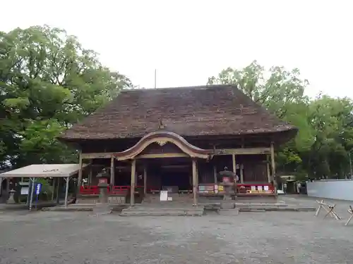 青井阿蘇神社の本殿・本堂