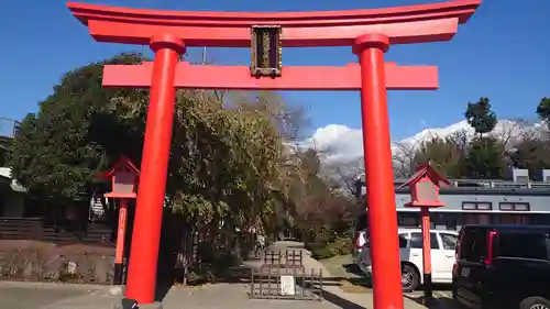 冠稲荷神社の鳥居