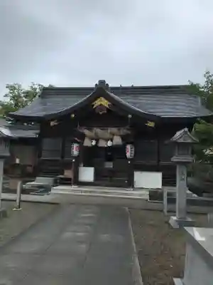 阿羅波比神社の本殿・本堂
