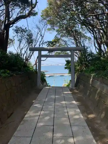 酒列磯前神社の鳥居