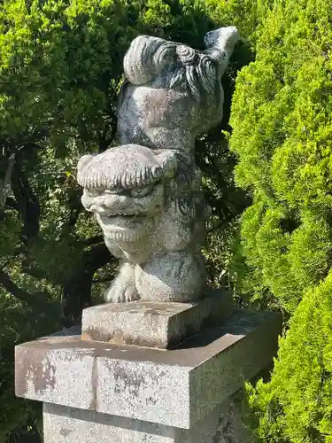 綱敷天満宮の狛犬