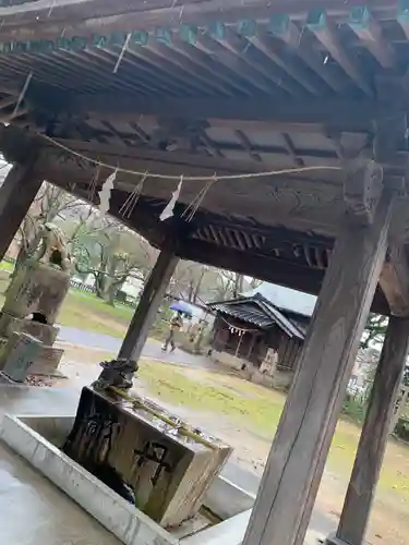 赤嵜神社の手水舎