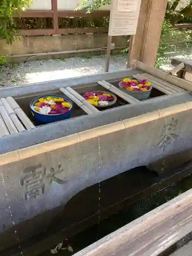 上野東照宮の手水舎