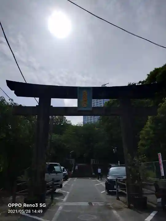 芝東照宮の鳥居