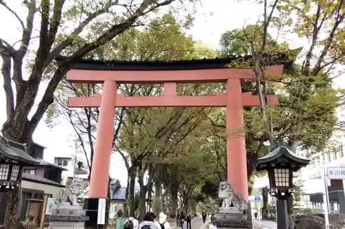 武蔵一宮氷川神社の鳥居