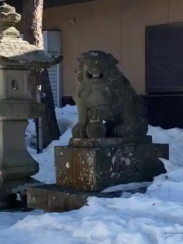 小平潟天満宮の狛犬