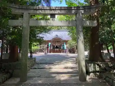 比木神社の鳥居