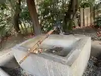 豊山八幡神社の手水舎