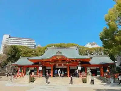 生田神社の本殿・本堂