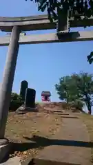 男浅間神社の鳥居