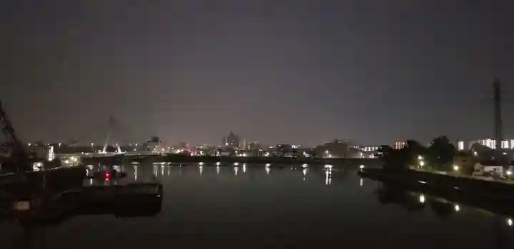 八劔神社の周辺