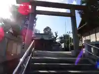 諏訪神社の鳥居