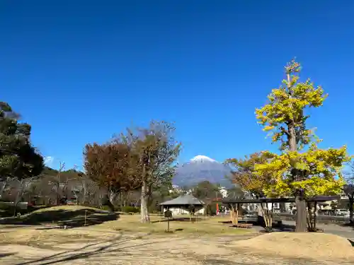 富士山本宮浅間大社の景色