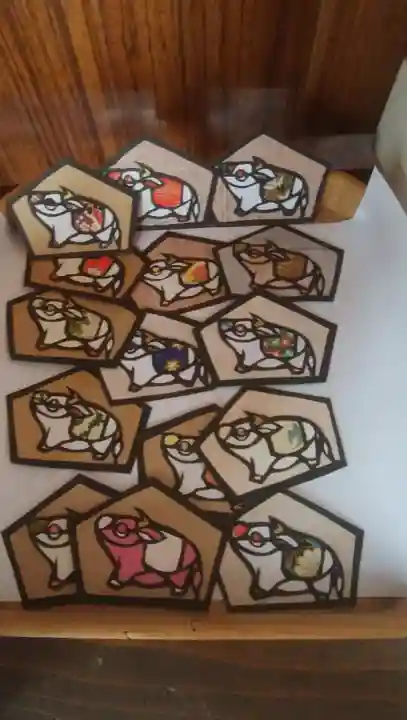 相馬妙見宮 大上川神社の授与品その他