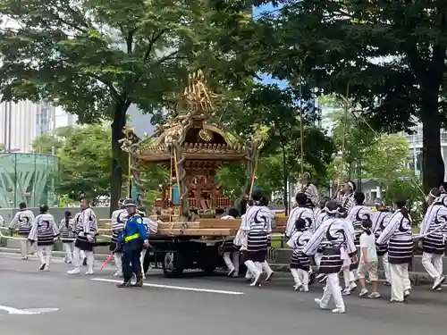 開拓神社のお祭り